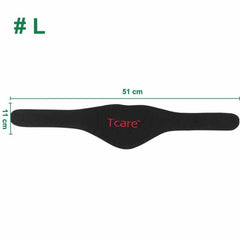 1 Pcs BYEPAIN Tourmaline Magnetic Therapy Neck Massager Cervical Vertebra Protection Spontaneous Heating Belt Body Massager - L